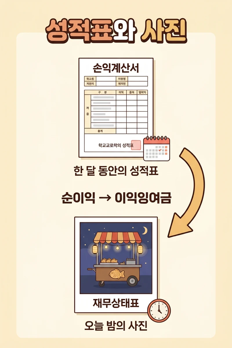 붕어빵 노점의 사진 한 장, 재무상태표 읽는 법 (붕어빵 경제교실 4화) 본문 이미지 body-a